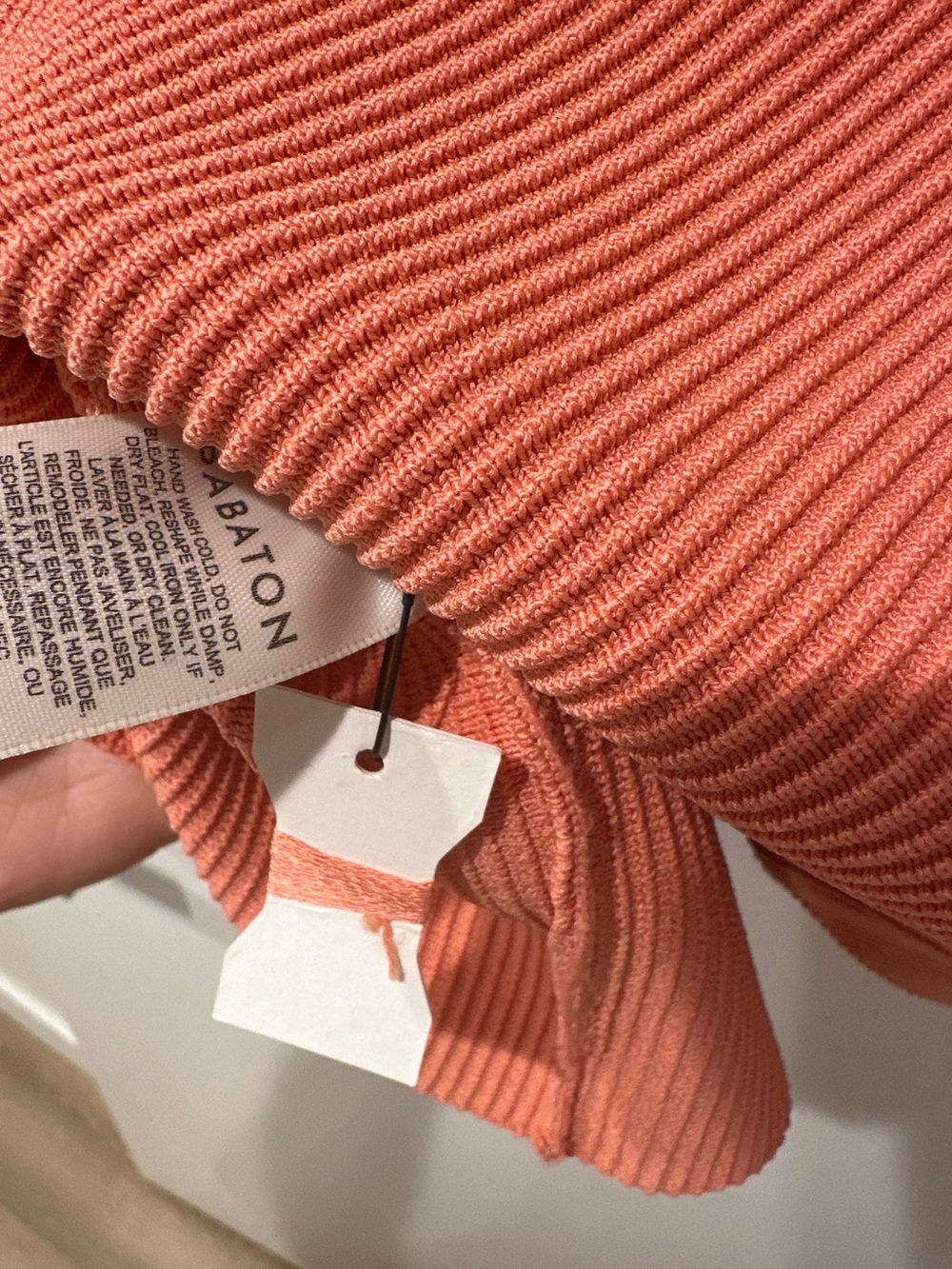 Babaton One-Shoulder Ribbed Mini Dress - Picture 6 of 6
